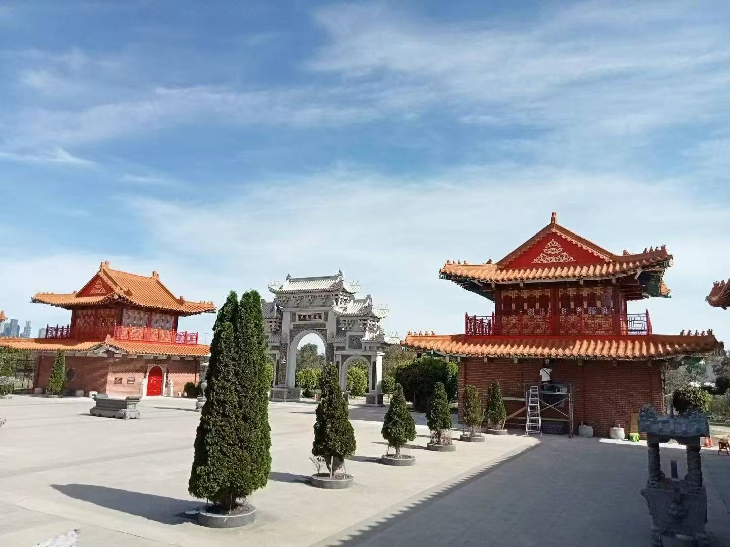 仿古建筑鐘鼓樓加工