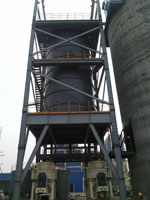 中聯(lián)水泥砂石骨料生產(chǎn)設備鋼結(jié)構(gòu)加工