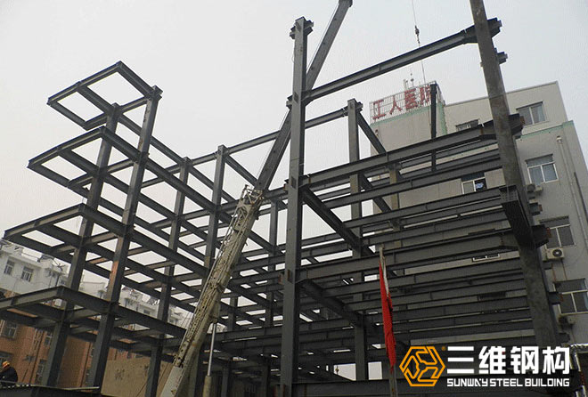 滕州工人醫(yī)院病房樓鋼結構建筑改擴建項目2