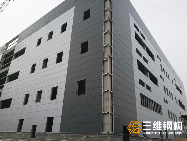 瑞陽(yáng)制藥原料藥高架立體庫(kù)及連廊工程案例圖2