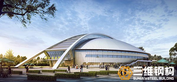 滕州全民健身游泳館鋼結(jié)構(gòu)工程項目規(guī)劃圖