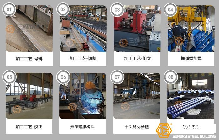 三維鋼結構工程施工