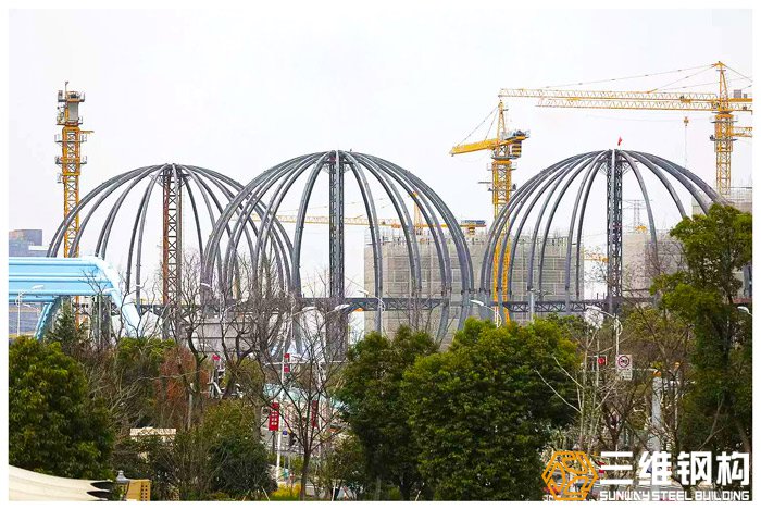 鋼結(jié)構(gòu)球幕體驗館
